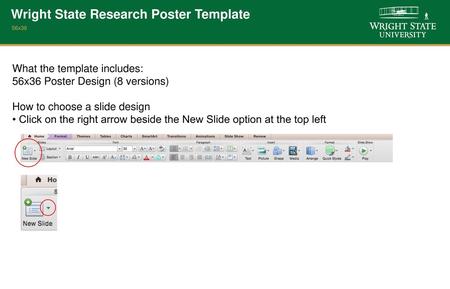 Wright State Research Poster Template