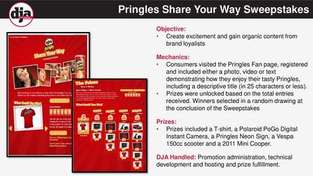 Pringles Share Your Way Sweepstakes
