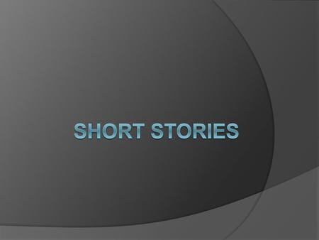 Short Stories.
