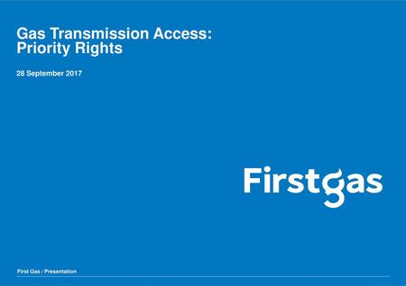 Gas Transmission Access: Priority Rights