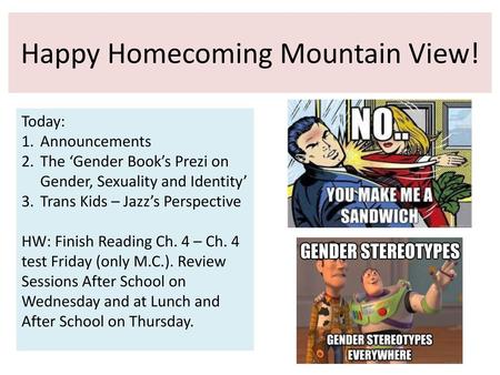 Happy Homecoming Mountain View!