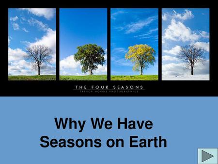 Why We Have Seasons on Earth
