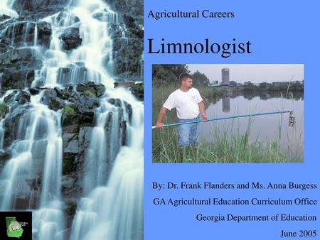 Limnologist Agricultural Careers