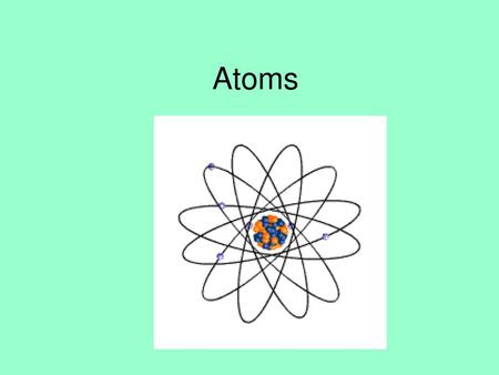Atoms.