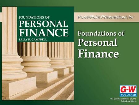 Foundations of Personal Finance Ch. 22
