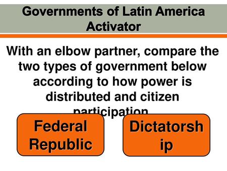 Governments of Latin America Activator