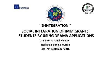 SOCIAL INTEGRATION OF IMMIGRANTS STUDENTS BY USING DRAMA APPLICATIONS