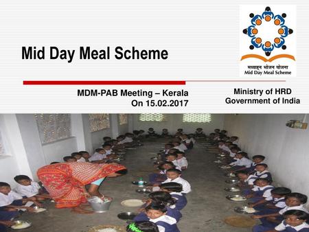 Mid Day Meal Scheme MDM-PAB Meeting – Kerala On