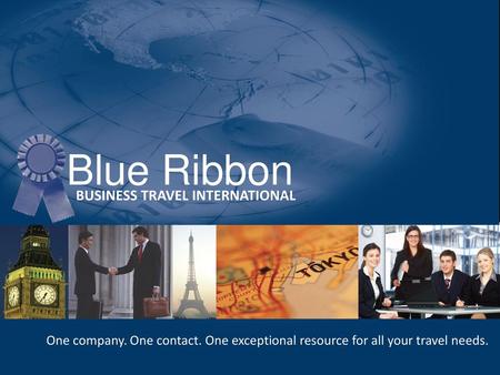 Blue Ribbon BUSINESS TRAVEL INTERNATIONAL