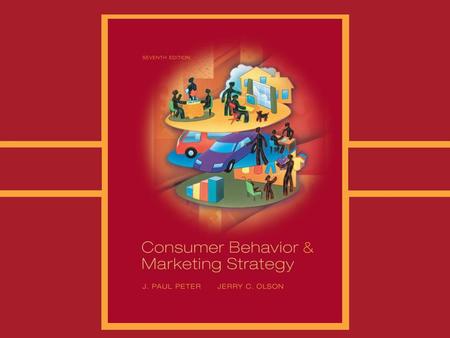 Introduction to Consumer Behavior and Marketing Strategy