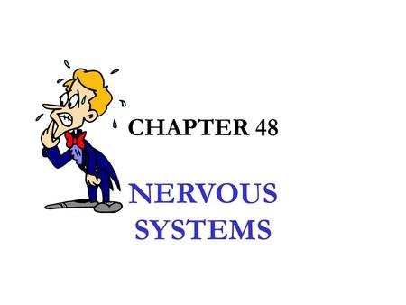 CHAPTER 48 NERVOUS SYSTEMS.