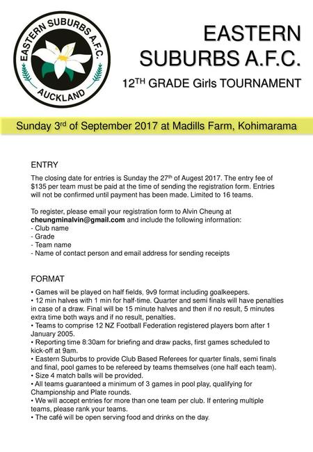 Sunday 3rd of September 2017 at Madills Farm, Kohimarama