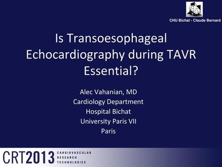Is Transoesophageal Echocardiography during TAVR Essential?
