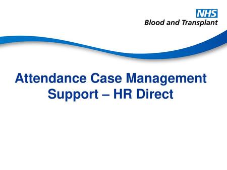 Attendance Case Management Support – HR Direct