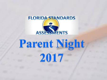 Parent Night 2017.