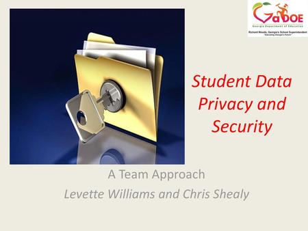 Student Data Privacy and Security