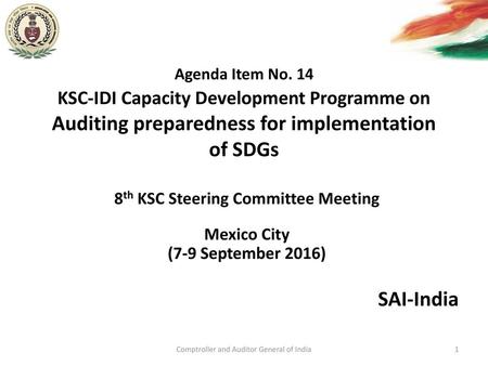 8th KSC Steering Committee Meeting