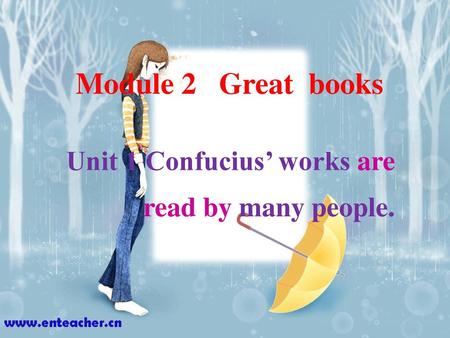 Unit 1 Confucius’ works are