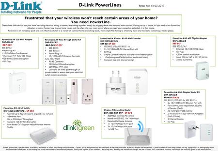 D-Link PowerLines Retail File