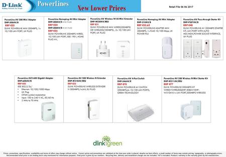 PowerLines New Lower Prices