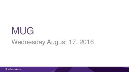 MUG Wednesday August 17, 2016.
