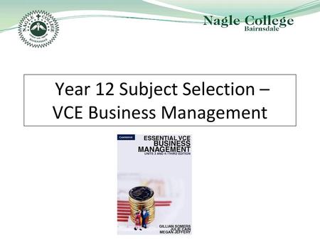 Year 12 Subject Selection – VCE Business Management