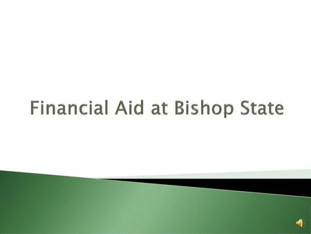 Financial Aid at Bishop State