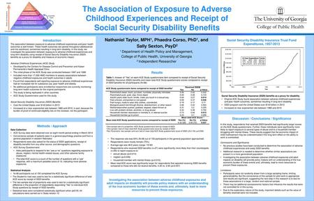 The Association of Exposure to Adverse