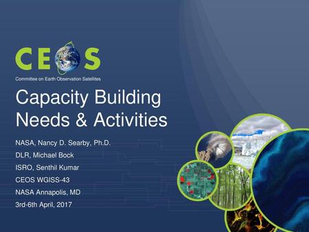 Capacity Building Needs & Activities