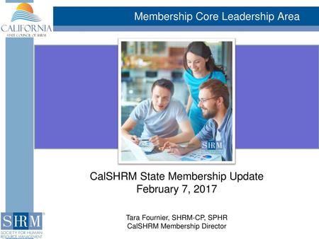 Membership Core Leadership Area