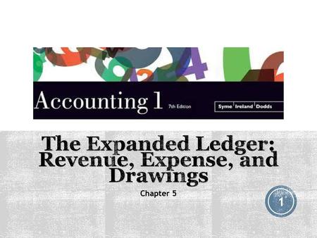 The Expanded Ledger: Revenue, Expense, and Drawings
