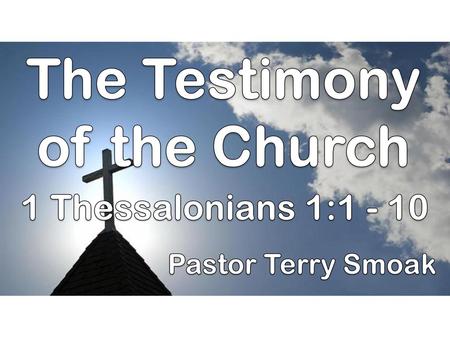 The Testimony of the Church