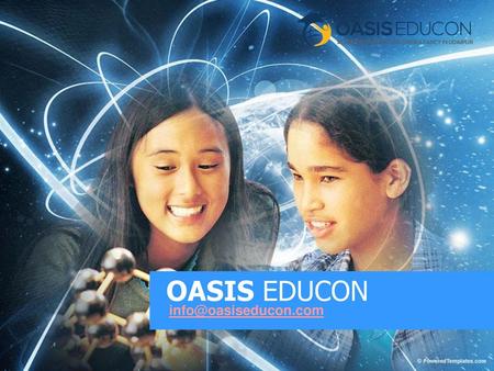 OASIS EDUCON info@oasiseducon.com.