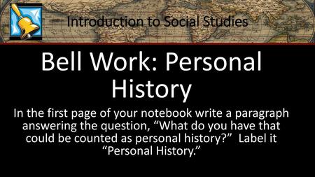 Introduction to Social Studies