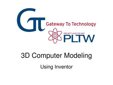 Computer Modeling Fundamentals Using Inventor
