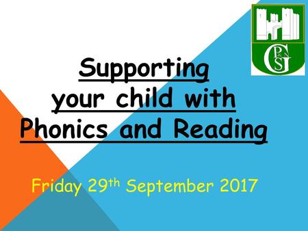 Supporting your child with Phonics and Reading