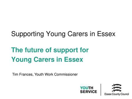 Supporting Young Carers in Essex