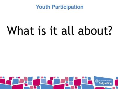 What is it all about? Youth Participation Car park