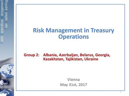Risk Management in Treasury Operations