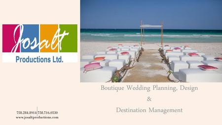 Boutique Wedding Planning, Design & Destination Management