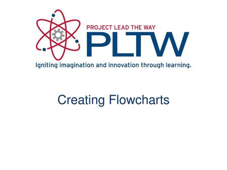 Creating Flowcharts Name of PowerPoint CIM Name of Lesson