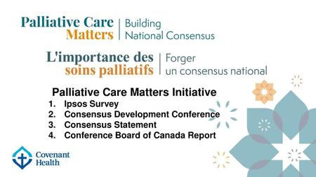 Palliative Care Matters Initiative