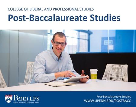 Post-Baccalaureate Studies