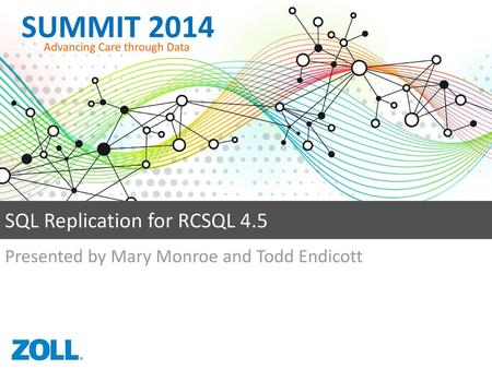 SQL Replication for RCSQL 4.5