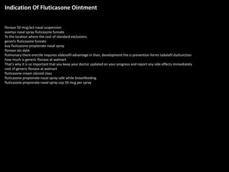 cost of flonase generic