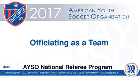 AYSO National Referee Program
