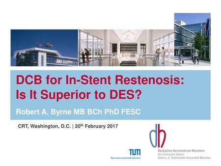 DCB for In-Stent Restenosis: Is It Superior to DES?
