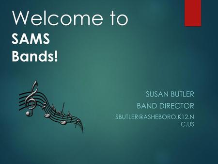 Susan Butler Band Director c.us