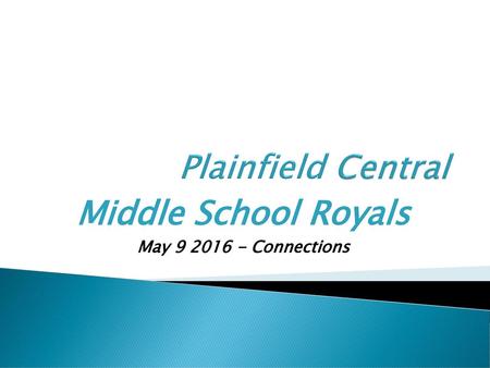 Middle School Royals May Connections