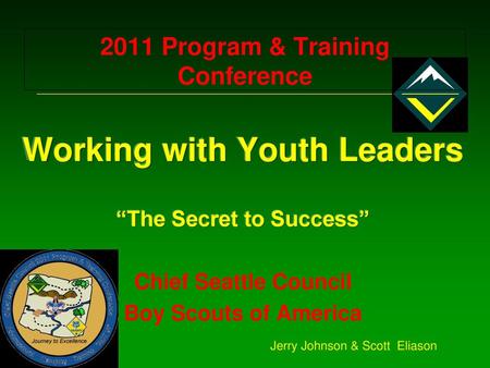 2011 Program & Training Conference